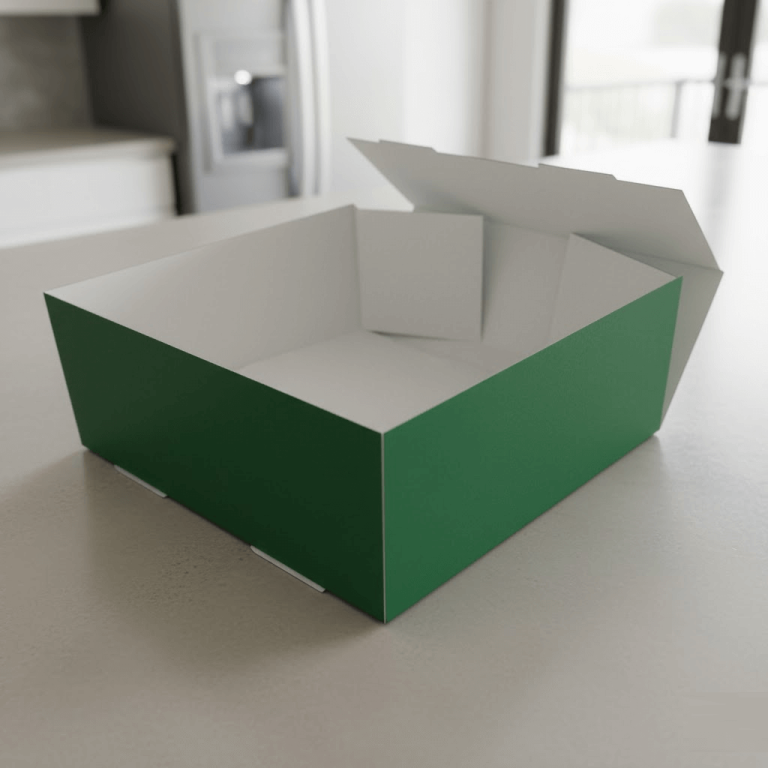Custom Foot Lock Tray Boxes Australia | Green Prints