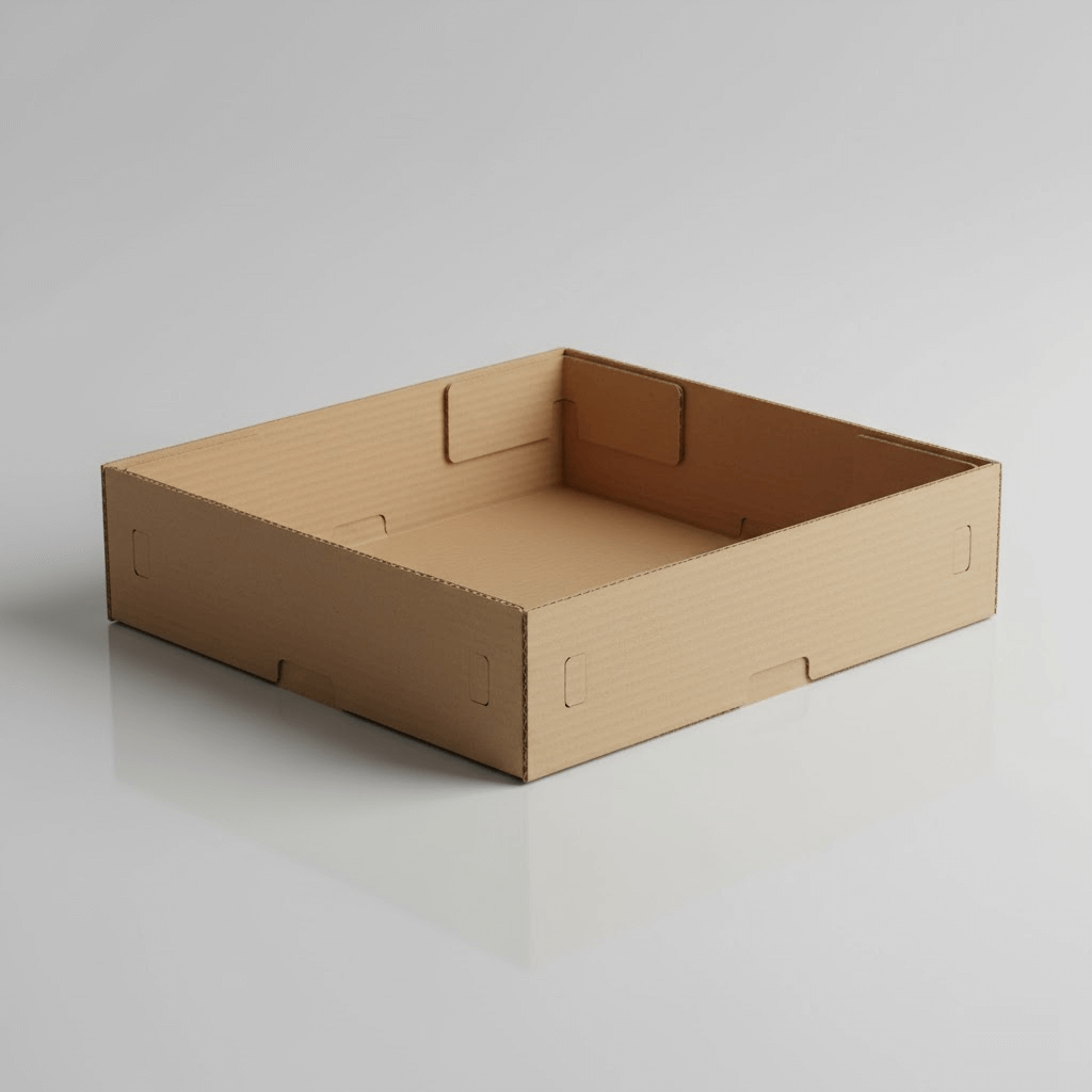Custom Full Flat Double Tray