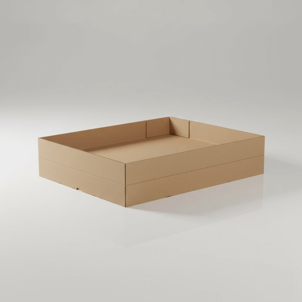 Custom Full Flat Double Tray