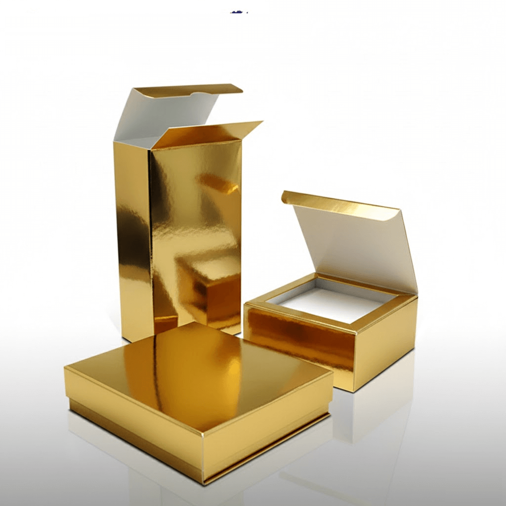 Custom Gold Foil Boxes