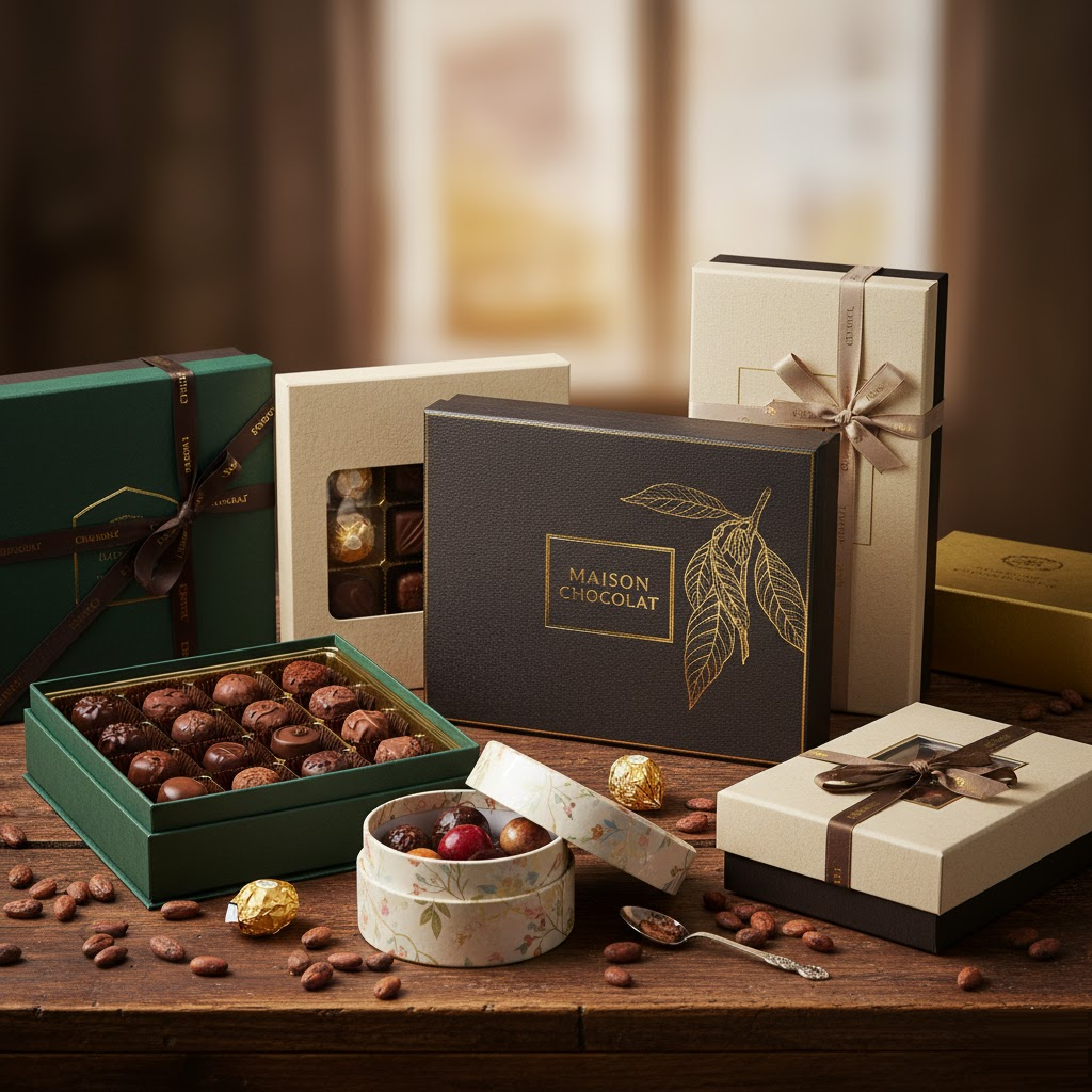 Custom chocolate boxes