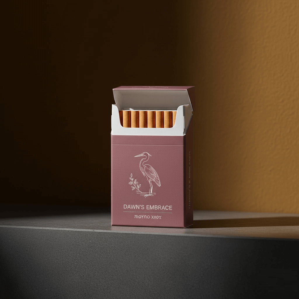 custom cigarette box
