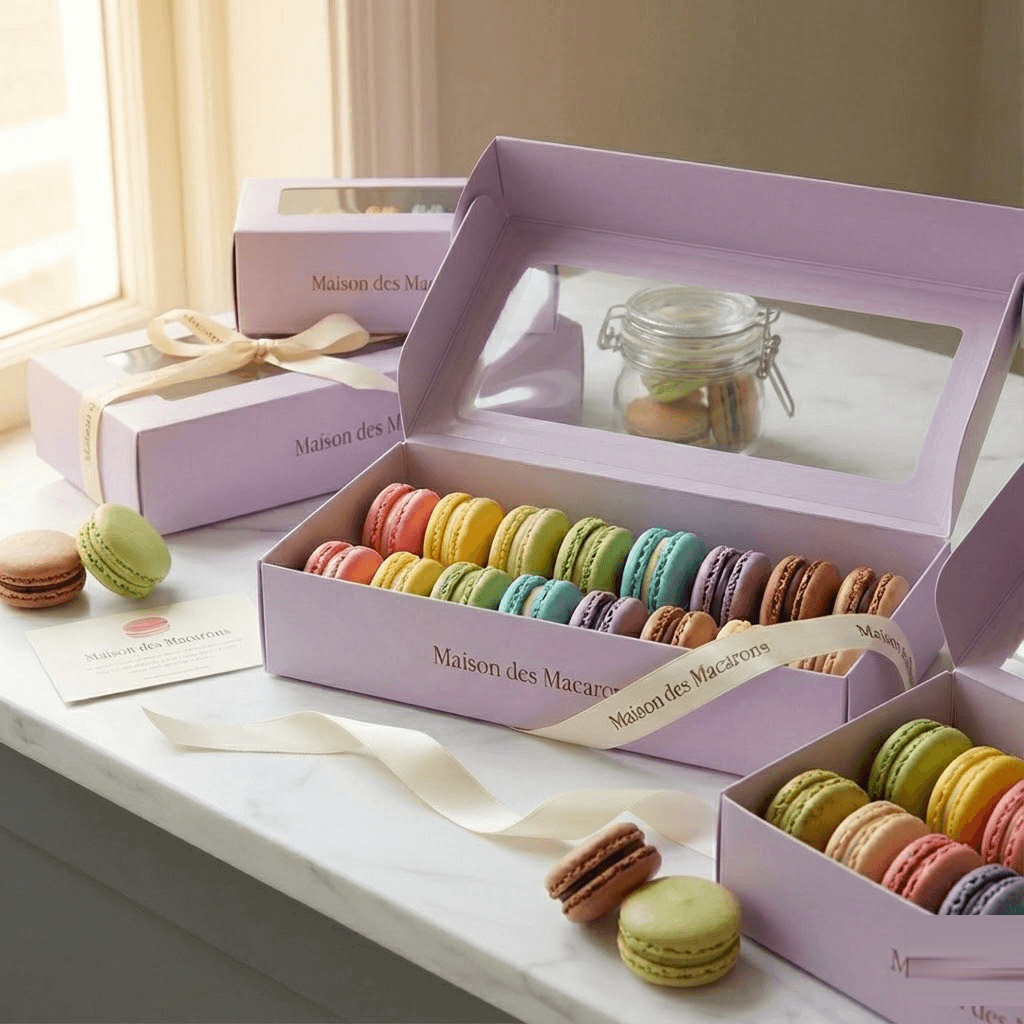 Custom Macaron Boxes