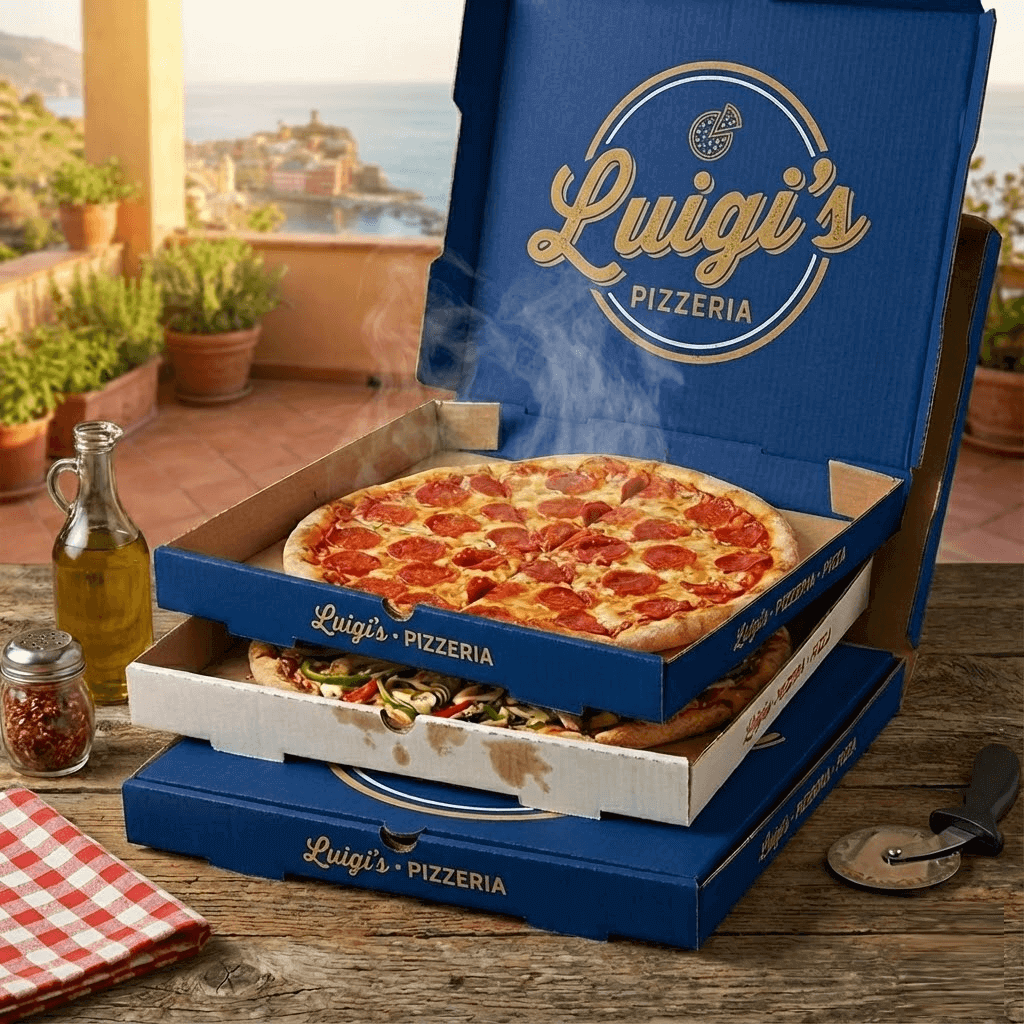 pizza popcorn boxes