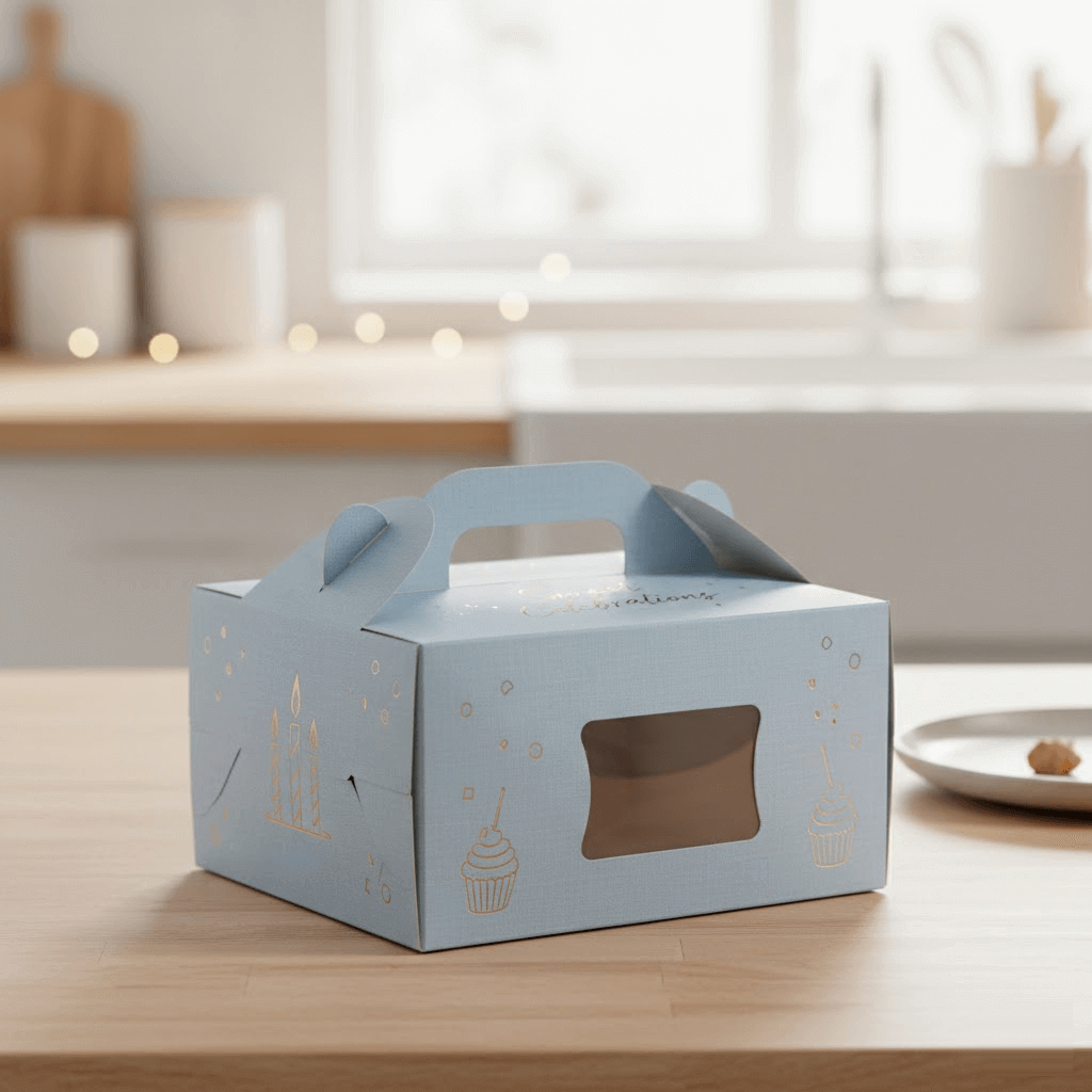 Custom Self Lock Cake Box