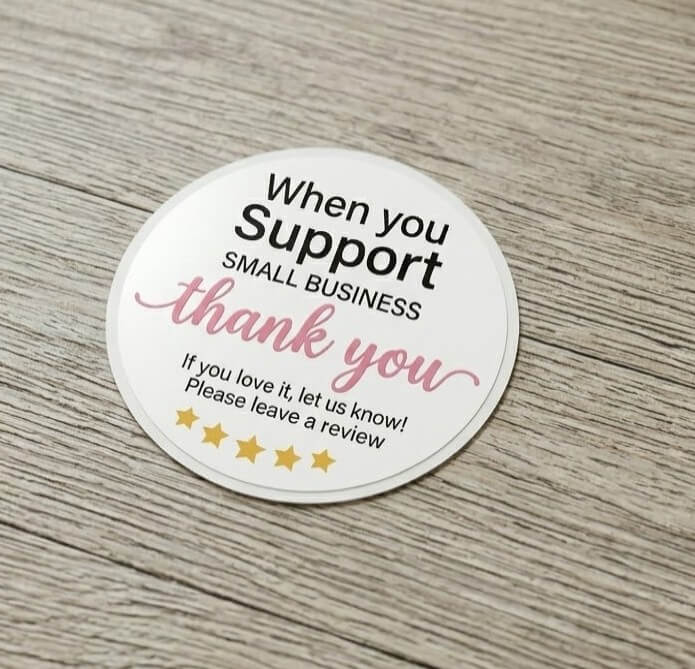 Custom Circle Sticker
