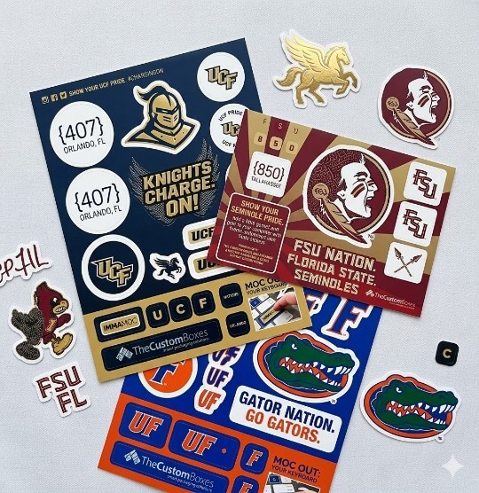 custom stickear paper